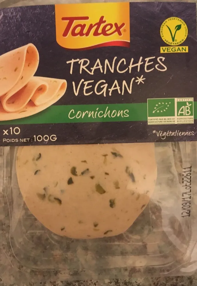 Tranches vegan Cornichons