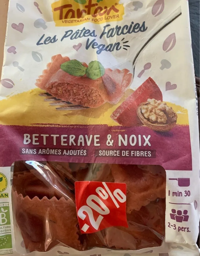 Les Pates farcies vegan