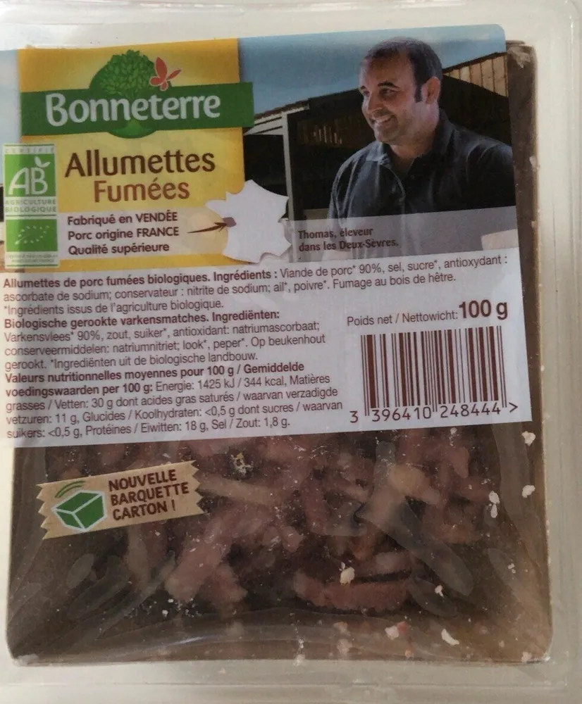Allumettes fumées