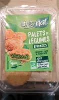 Palets de légumes épinards