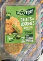 Palets de légumes brocolis
