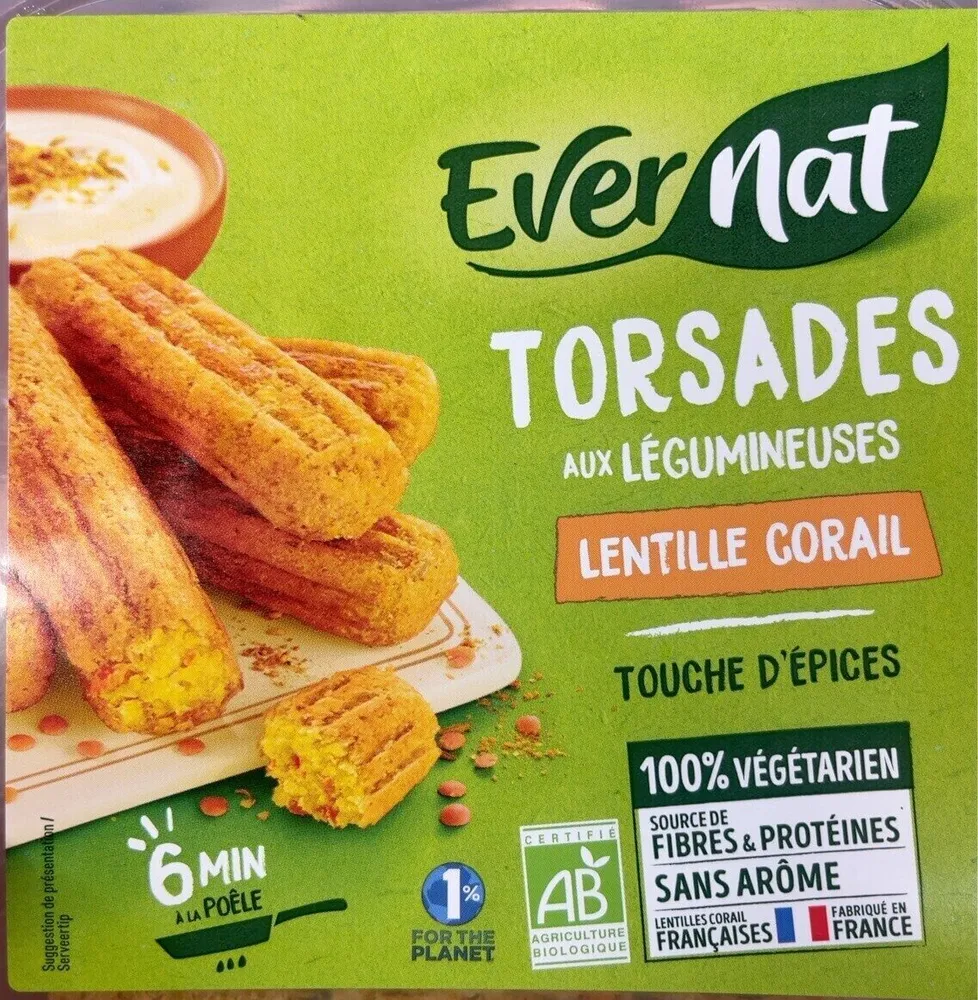 Torsades légumineuses