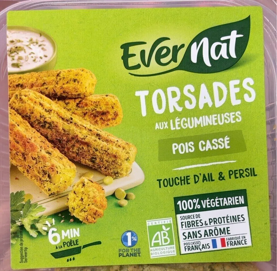 Torsades aux légumineuses
