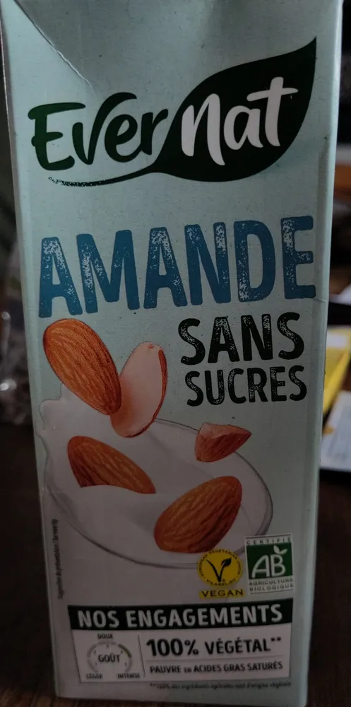 Douceur Amande sans sucres ajoutés