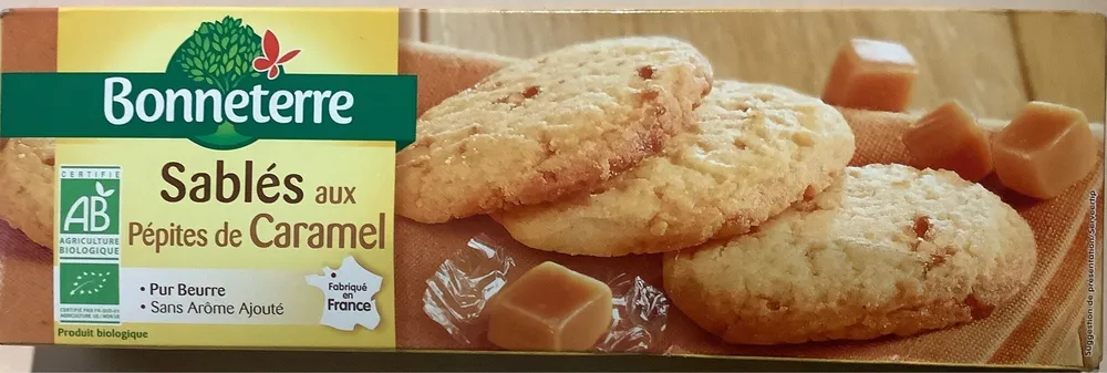 Sablés aux pépites de caramel