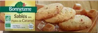 Sablés aux pépites de caramel