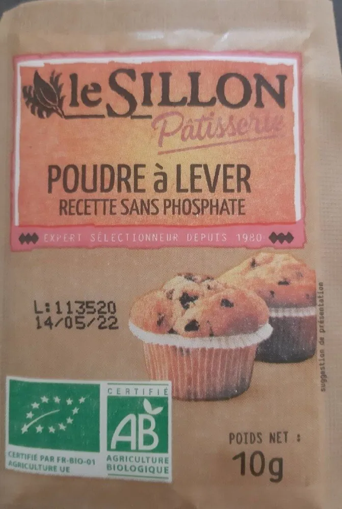 Poudre à lever sans phosphate