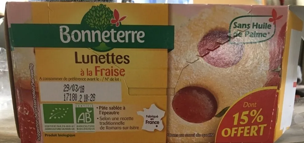 Lunettes a La Fraise 200G +