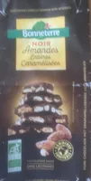 Chocolat noir amandes entières caramélisées