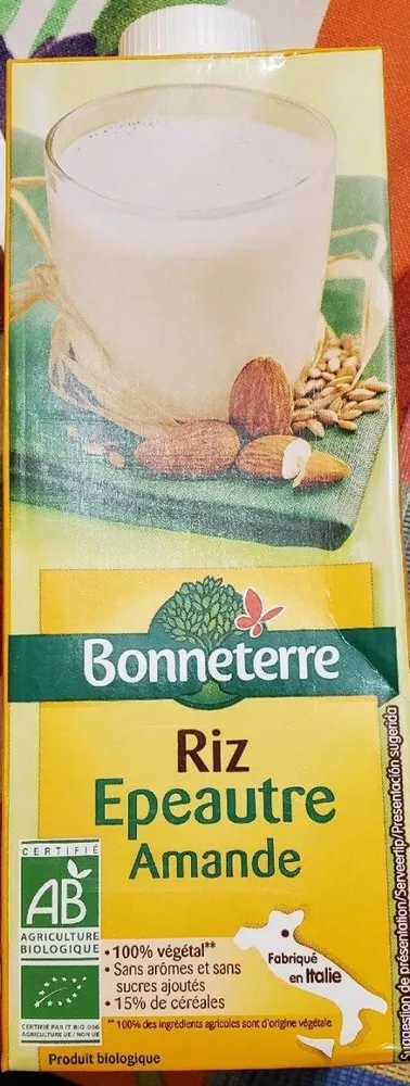Riz épeautre amande