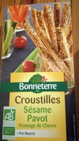 Croustilles Sésame Pavot Fromage de Chèvre