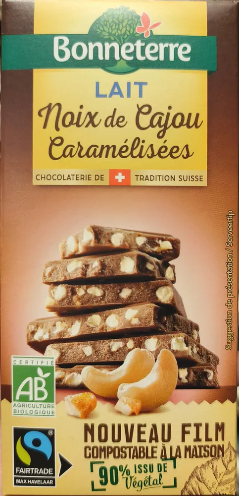 Choc Lait Noix De Cajou