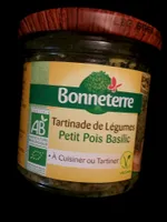 Tartinade de légumes Petits Pois Basilic