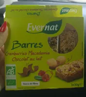Barres Cranberries Macadamia