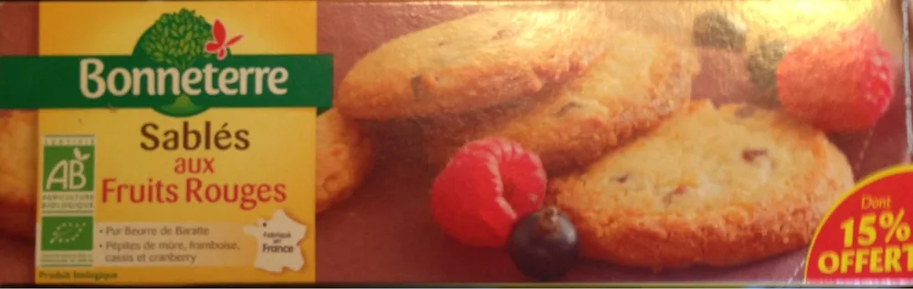 Sablés aux Fruits Rouges