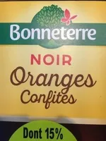 Chocolat noir Oranges confites