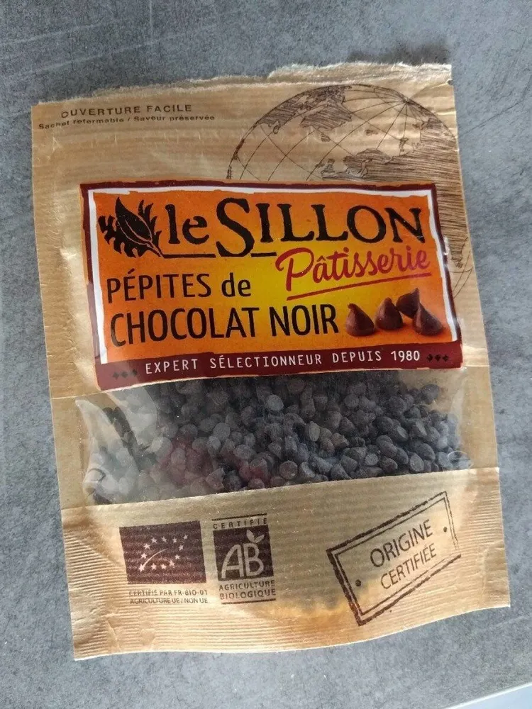 Pépite de chocolat noir