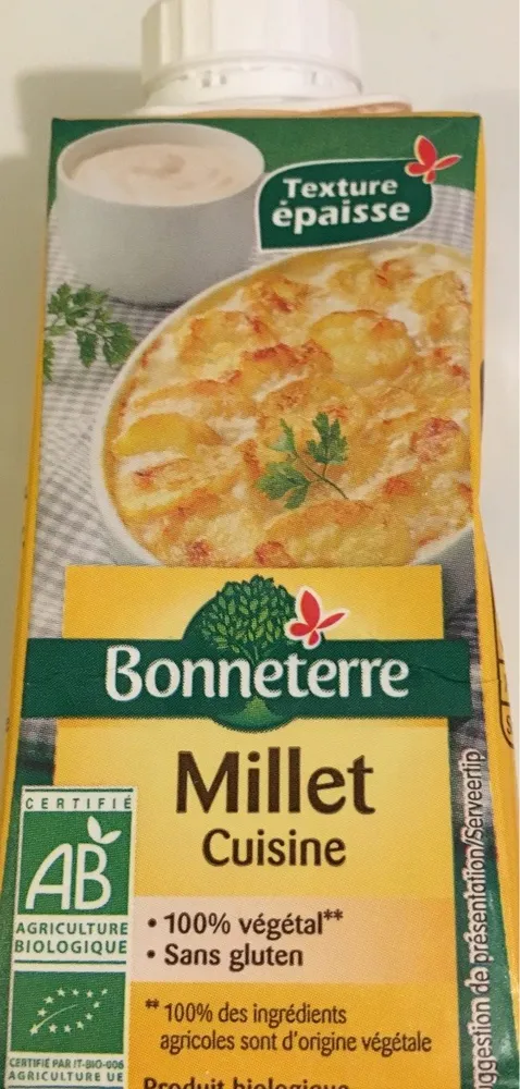 Millet cuisine