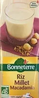 Lait riz millet macadamia