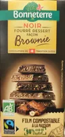 Chocolat noir fourré dessert façon Brownie