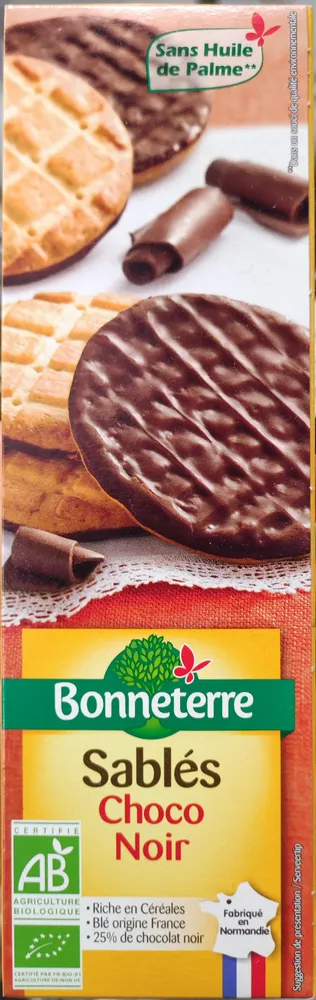 Sablés choco noir