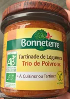 Tartinade de Légumes - Trio de poivrons