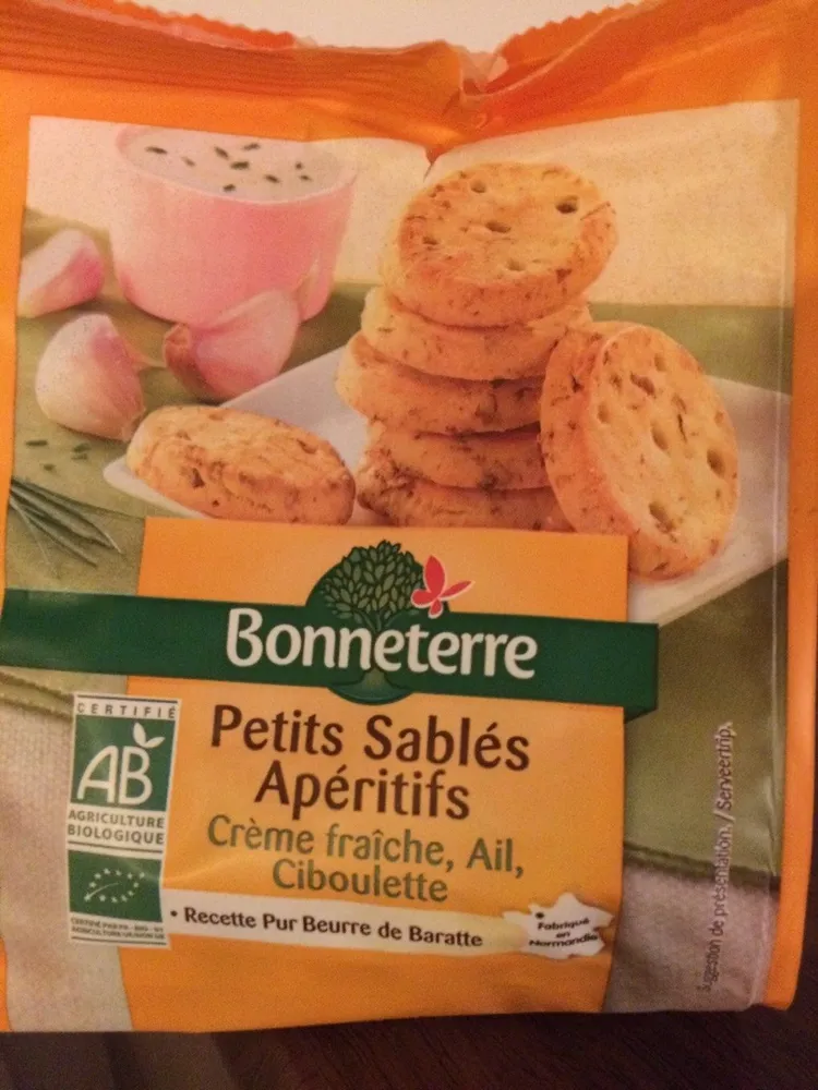 Petits sablés apéritifs