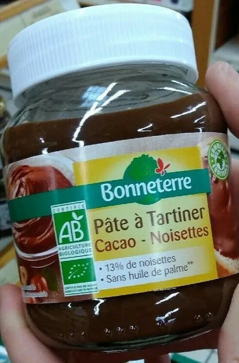 Pâte à tartiner cacao noisette