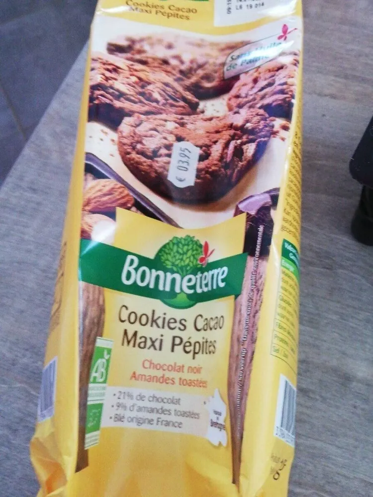 Cookies cacao maxi pepites