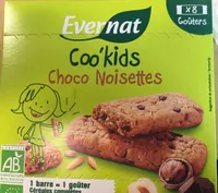 Coo'kids choco noisettes