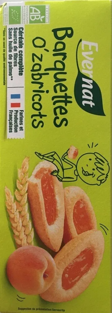 Barquettes O'zabricots