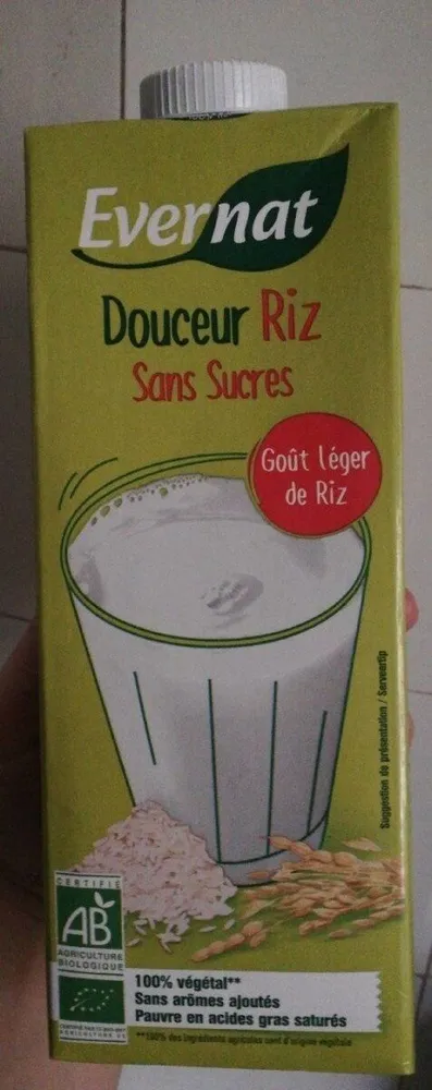 Douceur riz sans sucre