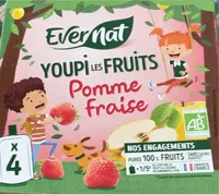 Youpi les fruits pomme fraise