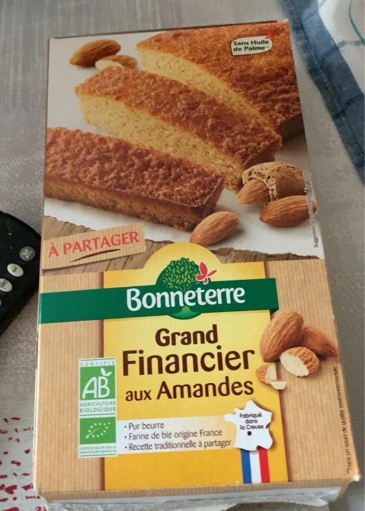 Grand financier aux amandes