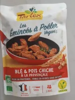 Les Émincés à Poêler Vegan Blé et Pois Chiche à la Provencale