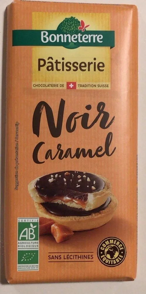 Chocolat Noir caramel pâtisserie