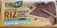 Galettes de riz chocolat au lait extra-fines