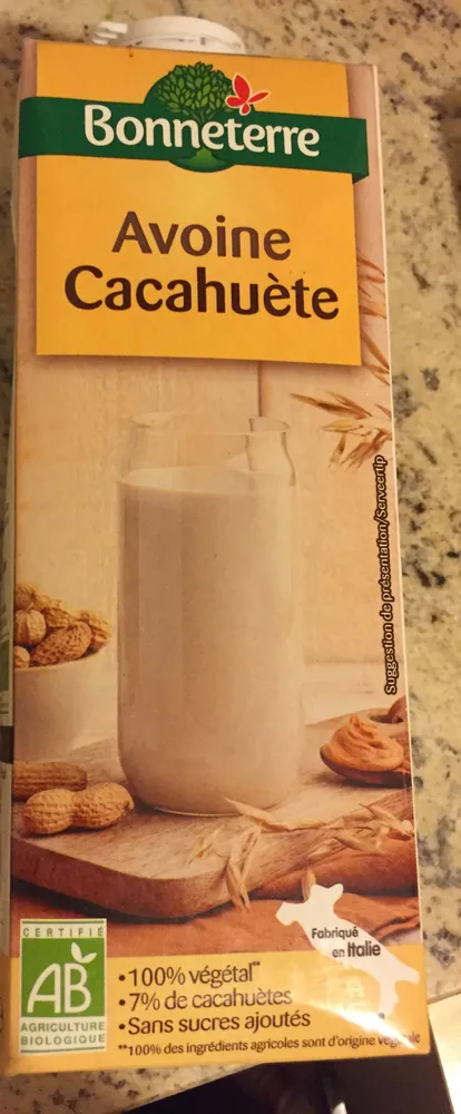 Boisson Avoine cacahouète