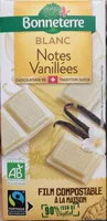 Blanc notes vanillées