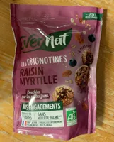Les Grignotines Raisin Myrtille
