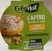 L'apéro aux noix de cajou citron ciboulette