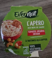 L'apéro aux noix de cajou tomates séchées origan