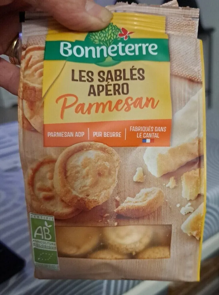 Les sablés apéro parmesan