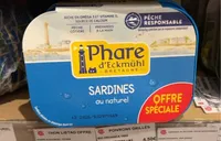 Sardines au naturel