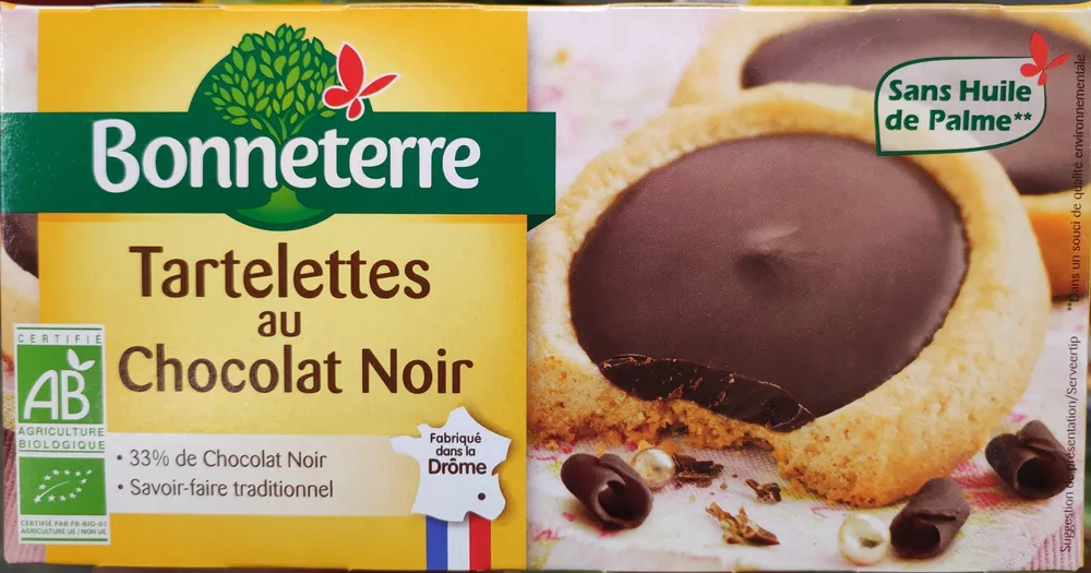 Tartelettes au chocolat noir