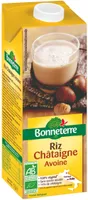Boisson riz châtaigne avoine