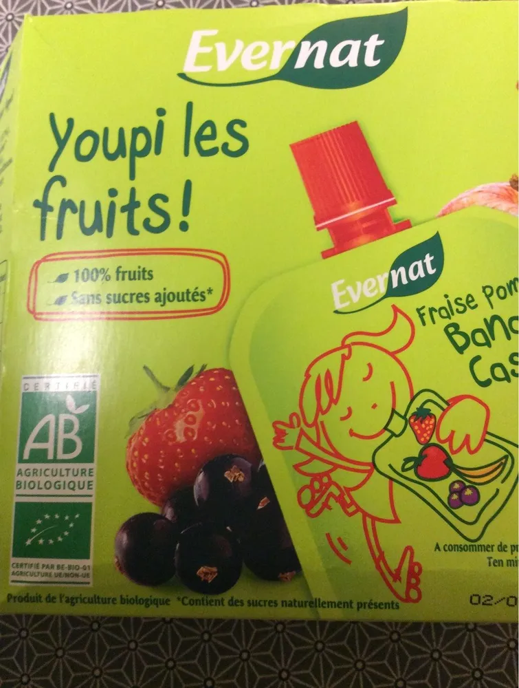 Youpi les fruits compotes  gourdes