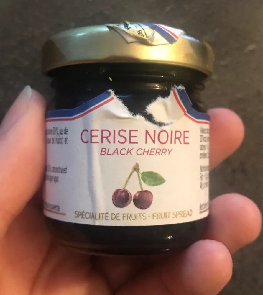Confiture cerise noire