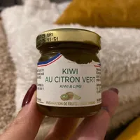 Confiture kiwi au citron vert