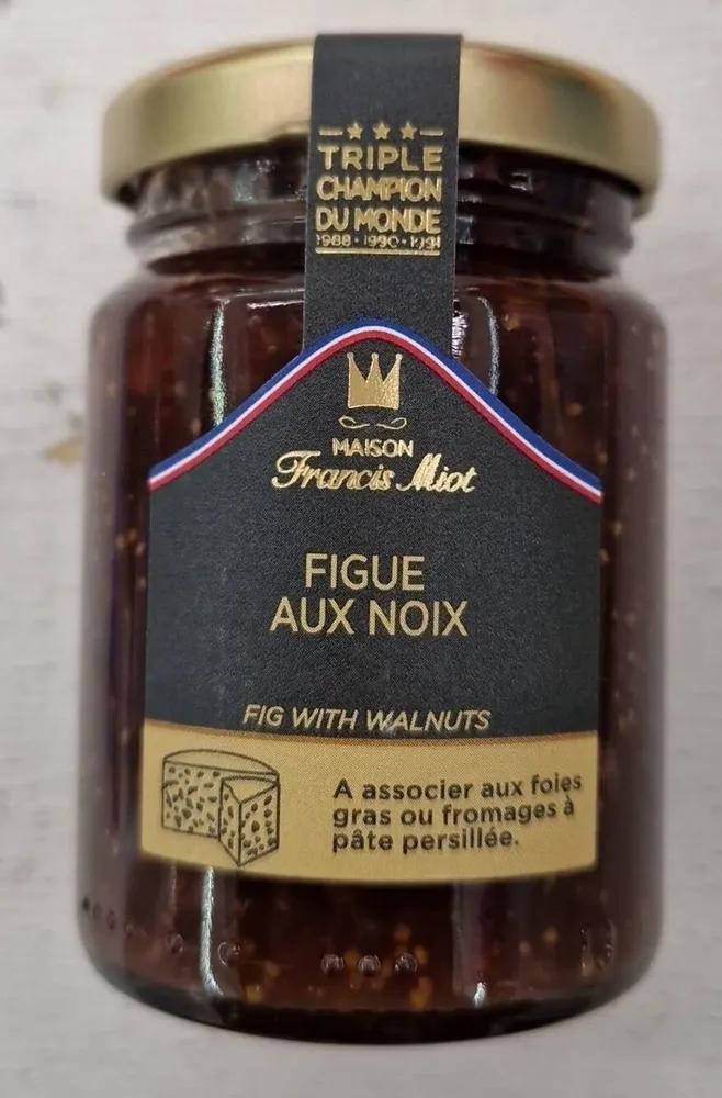 Confiture figues aux noix
